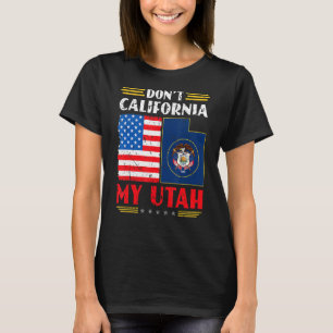 Camiseta No califiques mi conservador anti-liberal de Utah