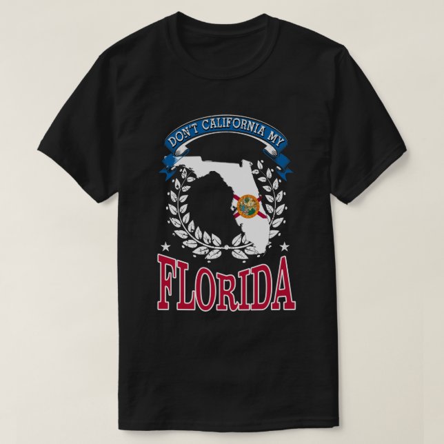 Camiseta No califiques MI Florida (Diseño del anverso)