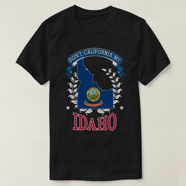 Camiseta No califiques MY Idaho (Diseño del anverso)