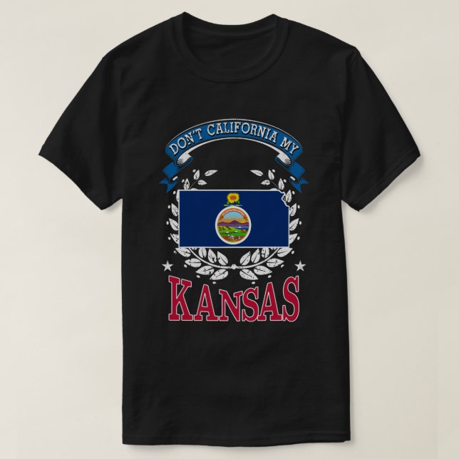 Camiseta No califores MY Kansas (Diseño del anverso)