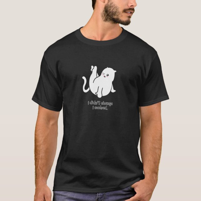 Camiseta No cambié mi gato por gato (Anverso)