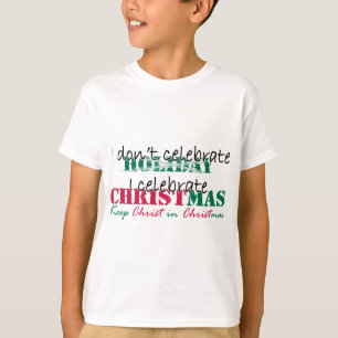 Camiseta No celebro día de fiesta