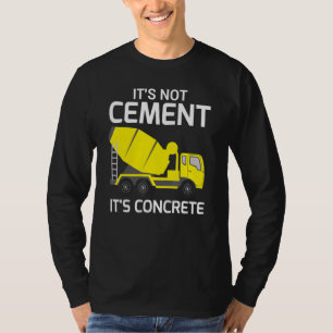 Camiseta No Cemento Su Concreto - Ingenieros Civiles
