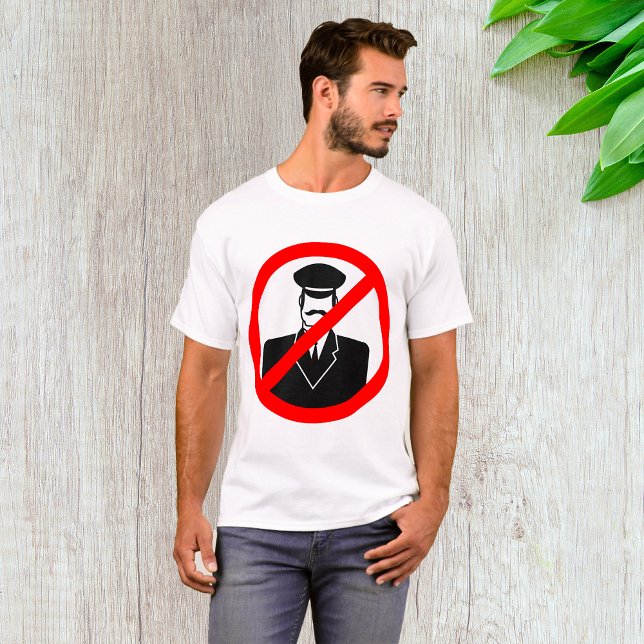 Camiseta No Chauffeur Allowed Symbol Funny Warning (Subido por el creador)