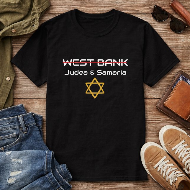 Camiseta No Cisjordania, Judea Samaria Israel (Subido por el creador)