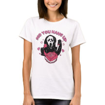 No, colgarás la camiseta, la graciosa Ghostface Va