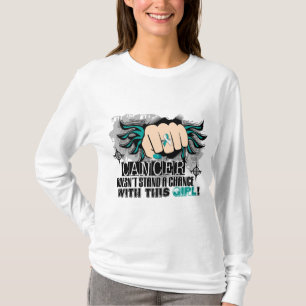Camiseta No coloca a un cáncer de cuello del útero de la