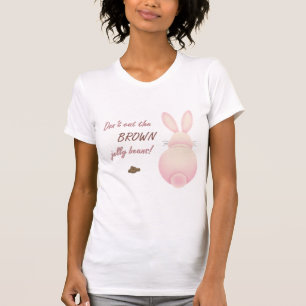 Camiseta No coman la medusa de marrón es lo básico de Ladie
