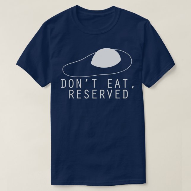 Camiseta No Coman Reservados T (Diseño del anverso)