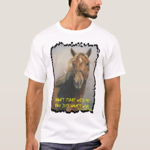 Camiseta No comience
