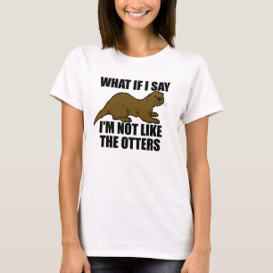Camiseta No como las nutrias