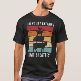 Camiseta No como nada que respire Vegan
