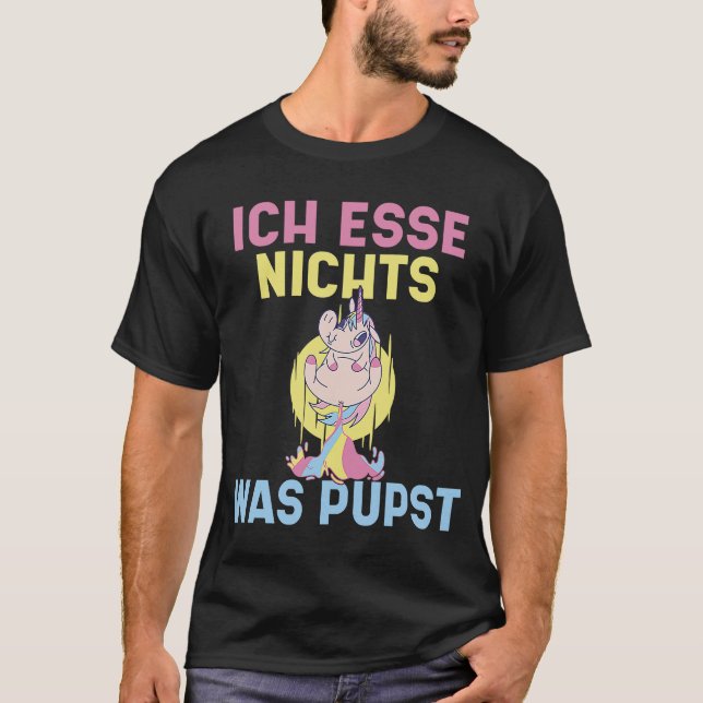 Camiseta No como nada que se burle de los veganos. (Anverso)