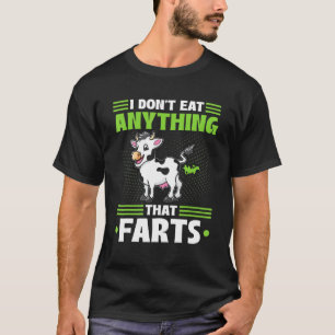 Camiseta No Como Nada Que Se Hace Caca Vegano Vegetariano C
