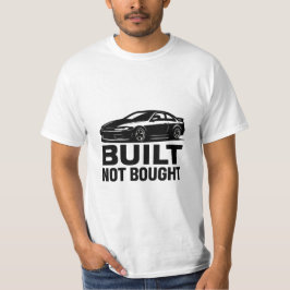 Camiseta no comprada construida - Aficionado al co