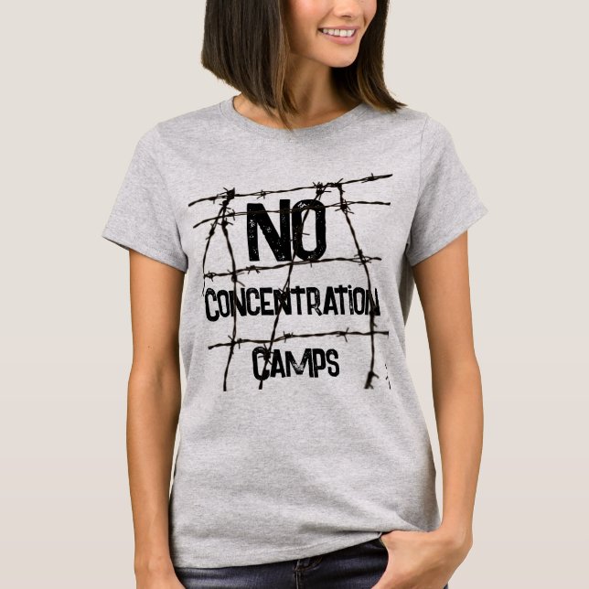 Camiseta No Concentration Camps T-Shirt (Anverso)