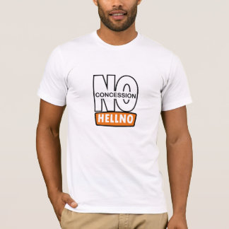 Camiseta NO CONCESIÓN TIPO DE personalizado diseño de camis