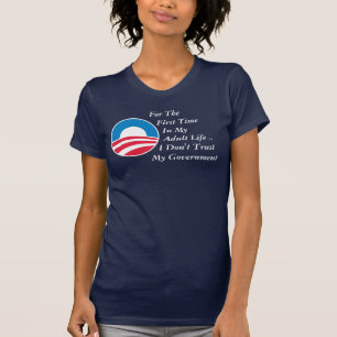 Camiseta No confíe en al gobierno