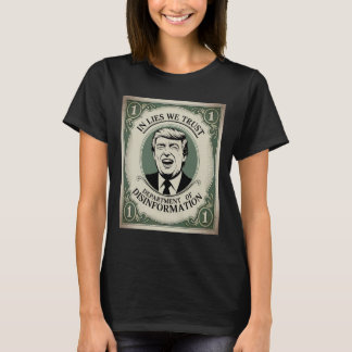 Camiseta “no confíes en Nadie” - Trump Nknote Parodia _1 