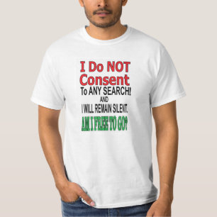 Camiseta NO CONSIENTO a ninguna búsqueda