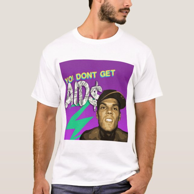 CAMISETA NO CONSIGA EL SIDA (Anverso)