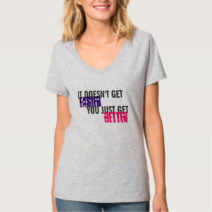 Camiseta No consigue más fácil usted apenas consigue mejo