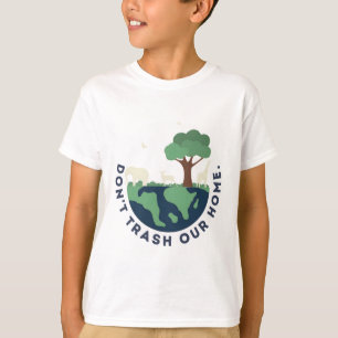 Camiseta No contamines nuestro hogar