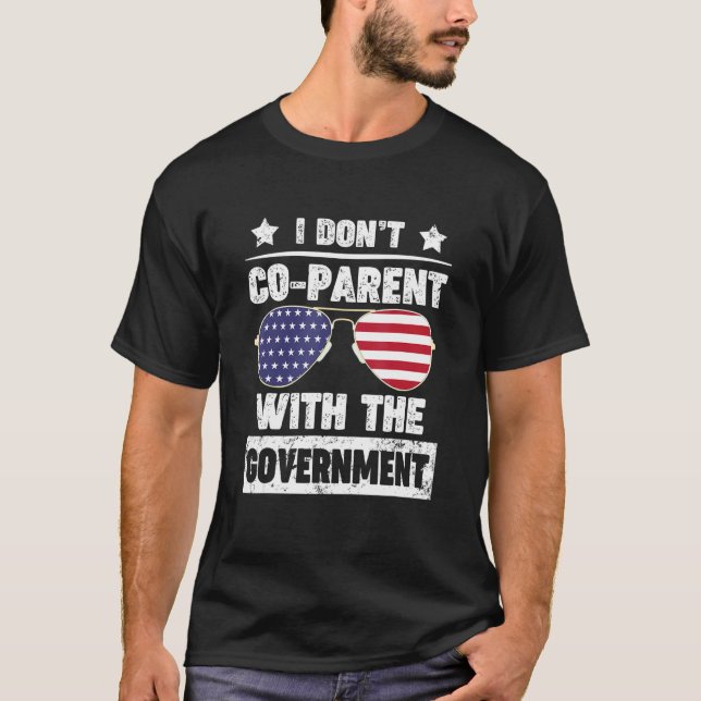Camiseta No Coparento Con El Gobierno (Anverso)