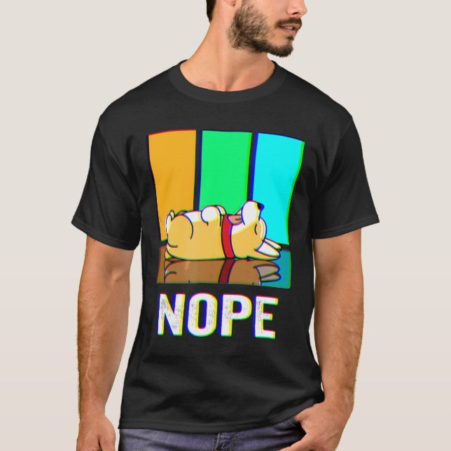 Camiseta No Corgi Hoy Perro (Anverso)