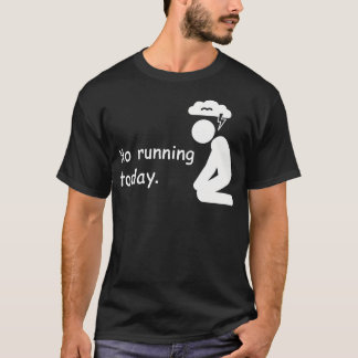 Camiseta No Correr Hoy Corredor De Maratón Trotando