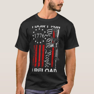 Camiseta No corro, recargo - Usa We The People Ar15 Diverti