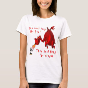 Camiseta No cosquillee el dragón…