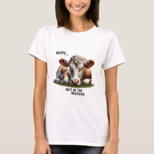 Camiseta "No..." Cow Pun