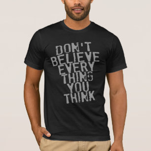 CAMISETA NO CREA QUE TODO QUE USTED PIENSA