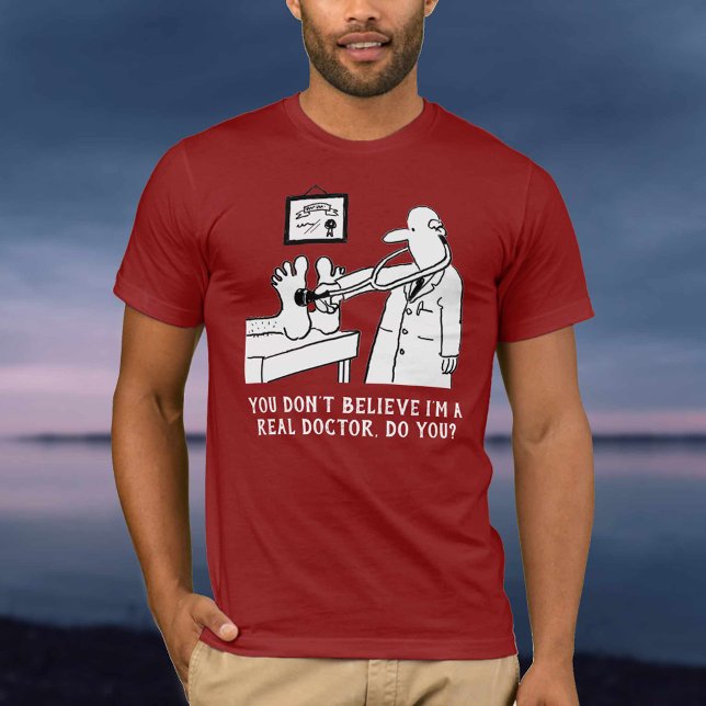 Camiseta No crees que soy Médico (Subido por el creador)