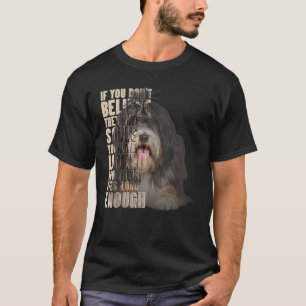 Camiseta No crees que tengan almas más terroríficas tibetan