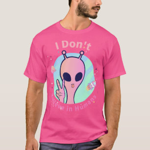 Camiseta No Creo En Los Humanos