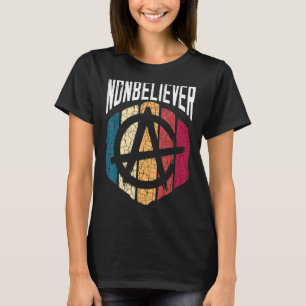 Camiseta No creyente contra la religión Anika Athe