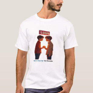 Camiseta No crezca nostalgia amor