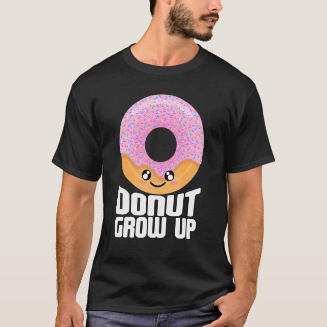 Camiseta No crezca nueces y comida (Anverso)