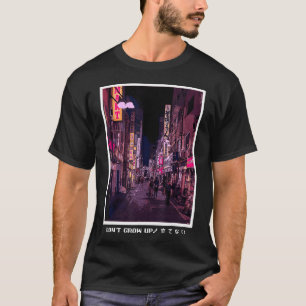 Camiseta No crezcas en la calle Lofi Tokyo Harajuku Japa de