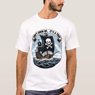 Camiseta "No crezcas: es una trampa"