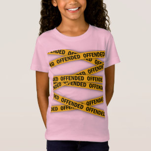 Camiseta No cruzar cinta de policía me ofende