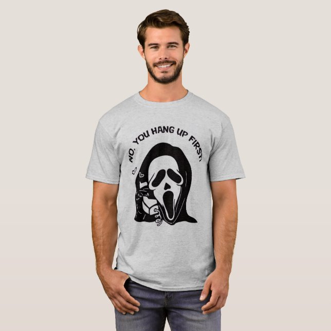 CAMISETA ¡NO, CUELGA TÚ PRIMERO! (Anverso completo)