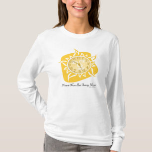 Camiseta No cuento ninguno sino horas soleadas
