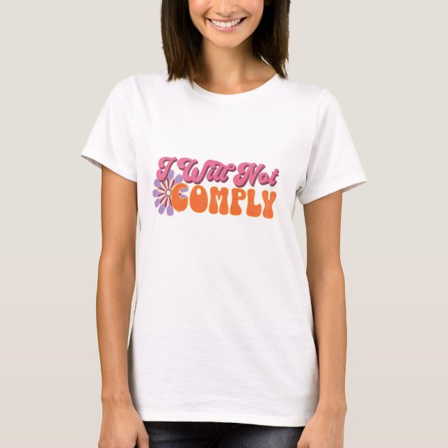 Camiseta No Cumpliré (Anverso)