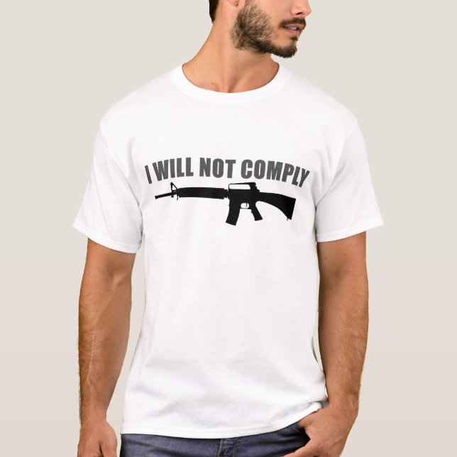 Camiseta No cumpliré (Anverso)