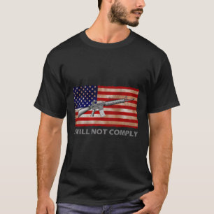 Camiseta No Cumpliré Ar15 Ar-15 Ven E Intento Tomar