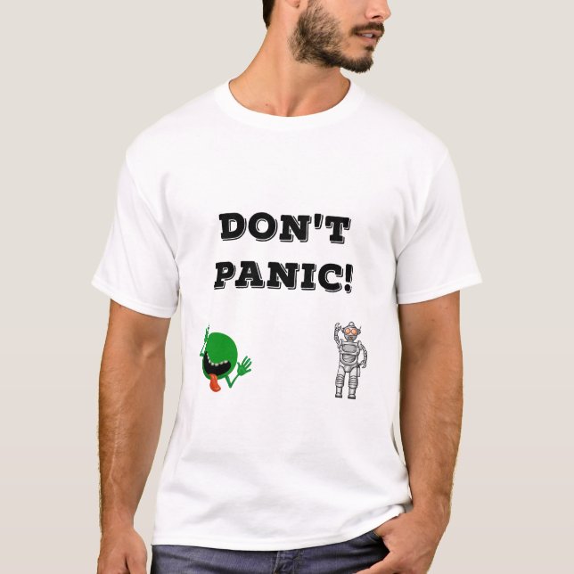 Camiseta No Cunda el Pánico (Anverso)