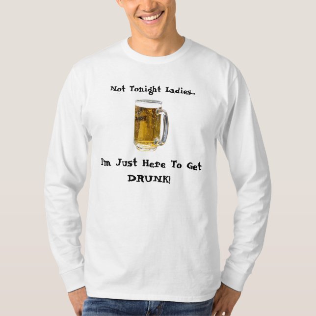 Camiseta No Damas De Noche - ¡Estoy Acá Para Quedarme Borra (Anverso)